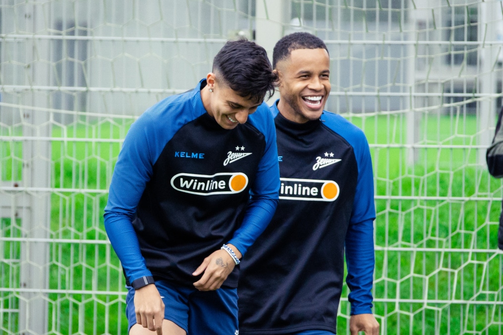 Открытая тренировка ФК «Зенит» перед матчем со «Спартаком»