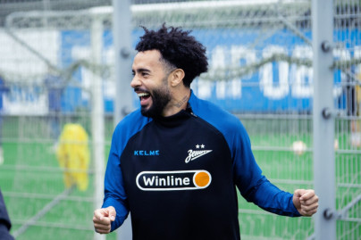 Открытая тренировка ФК «Зенит» перед матчем со «Спартаком»