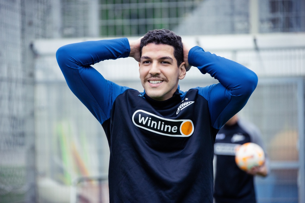 Открытая тренировка ФК «Зенит» перед матчем со «Спартаком»