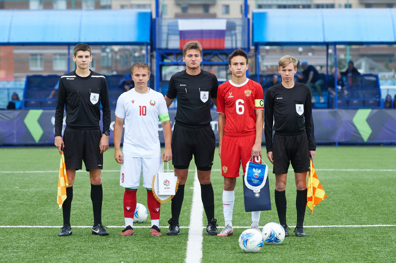 XVII международный юношеский турнир памяти Ю. А. Морозова. Сборная России — Сборная Беларуси