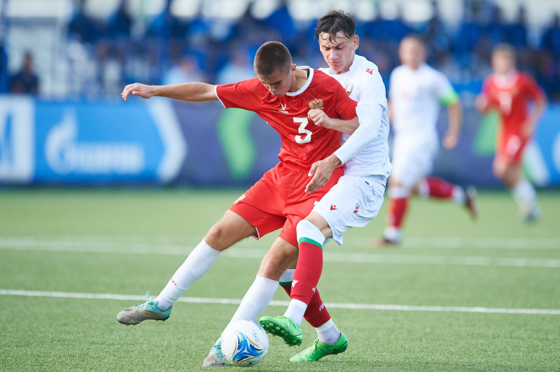 XVII международный юношеский турнир памяти Ю. А. Морозова. Сборная России — Сборная Беларуси