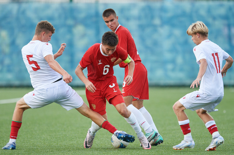 XVII международный юношеский турнир памяти Ю. А. Морозова. Сборная России — Сборная Беларуси