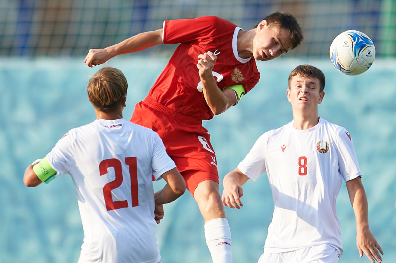XVII международный юношеский турнир памяти Ю. А. Морозова. Сборная России — Сборная Беларуси