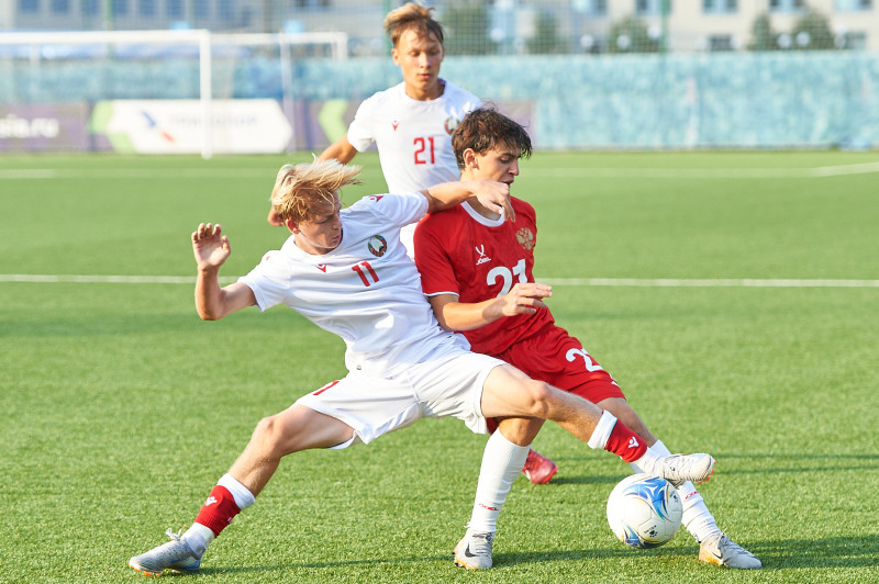 XVII международный юношеский турнир памяти Ю. А. Морозова. Сборная России — Сборная Беларуси
