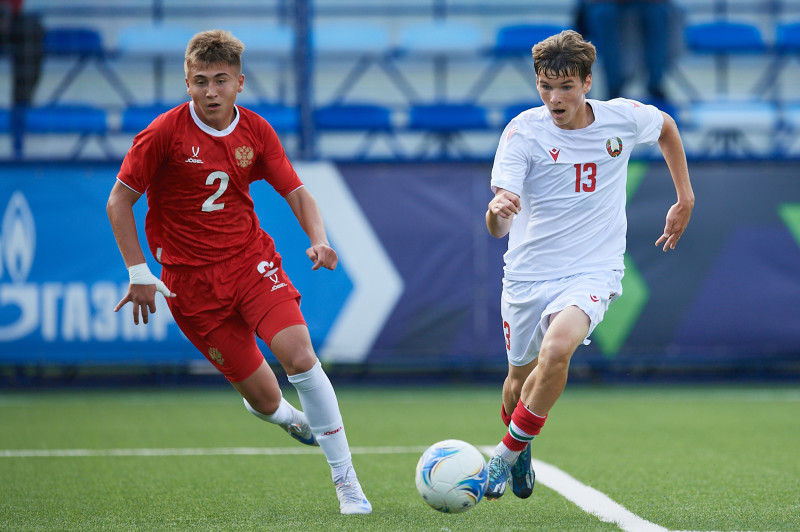 XVII международный юношеский турнир памяти Ю. А. Морозова. Сборная России — Сборная Беларуси