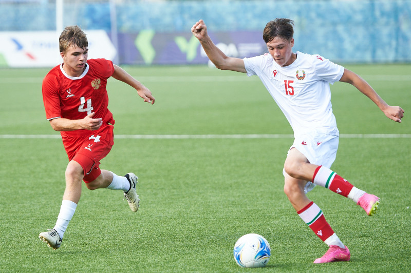 XVII международный юношеский турнир памяти Ю. А. Морозова. Сборная России — Сборная Беларуси