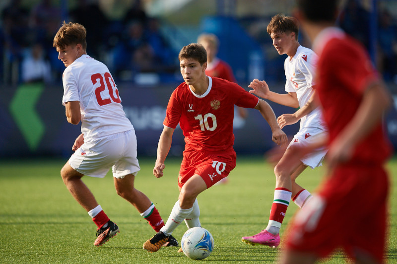 XVII международный юношеский турнир памяти Ю. А. Морозова. Сборная России — Сборная Беларуси