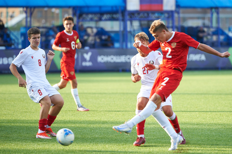 XVII международный юношеский турнир памяти Ю. А. Морозова. Сборная России — Сборная Беларуси