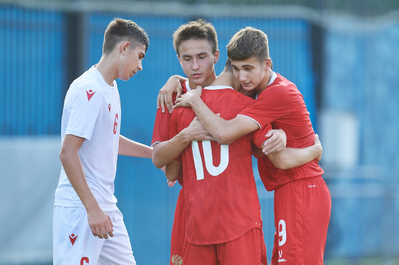 XVII международный юношеский турнир памяти Ю. А. Морозова. Сборная России — Сборная Беларуси