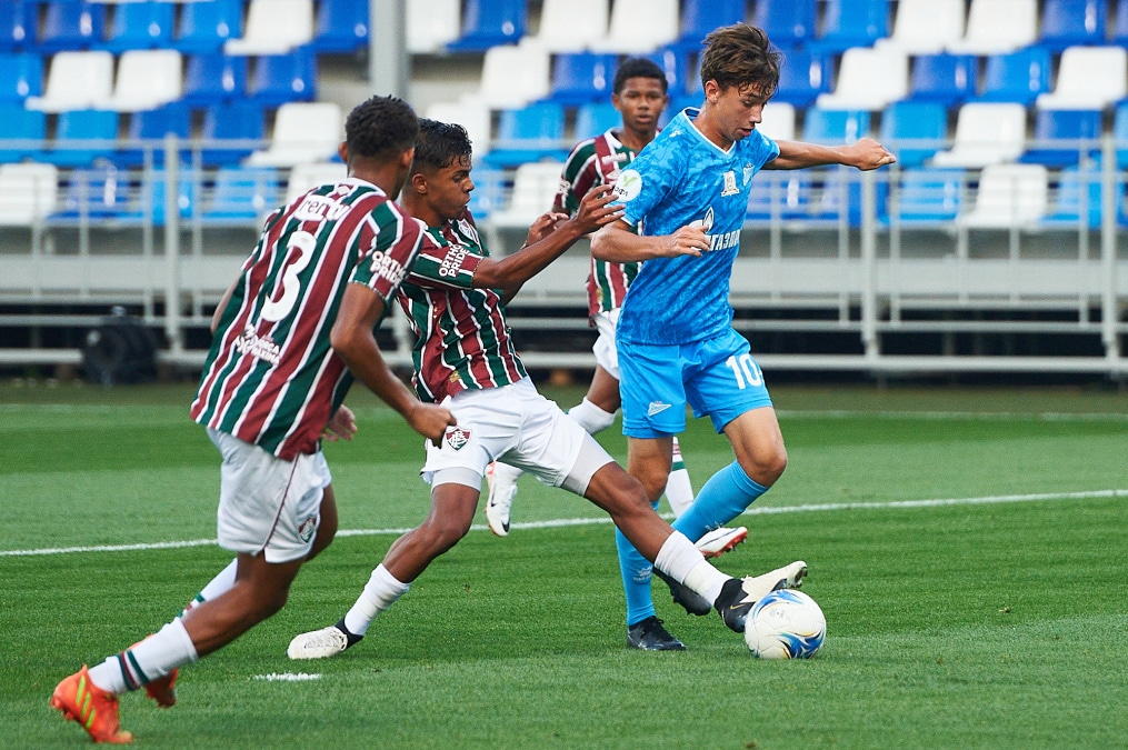 XVII международный юношеский турнир памяти Ю. А. Морозова. 1-й тур, «Зенит» — «Флуминенсе»