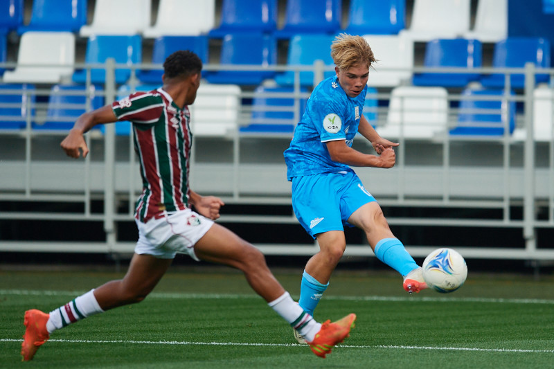 XVII международный юношеский турнир памяти Ю. А. Морозова. 1-й тур, «Зенит» — «Флуминенсе»