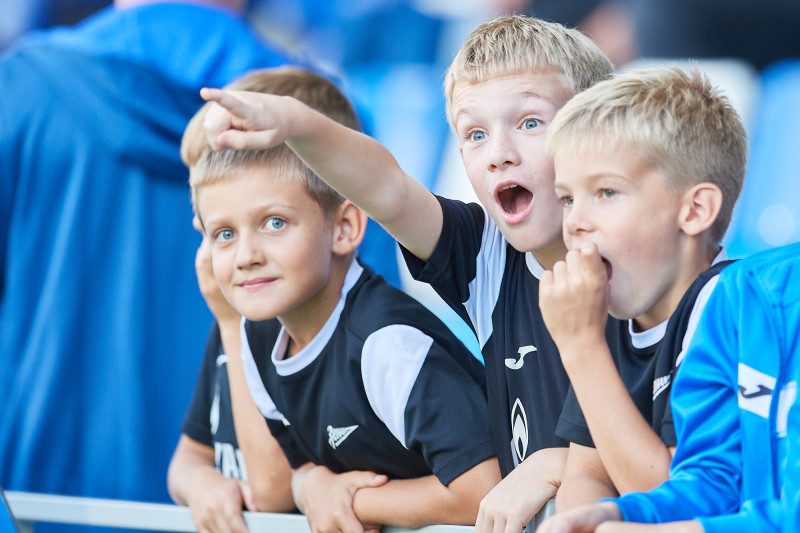 Болельщики на матче «Зенит» — «Флуминенсе»