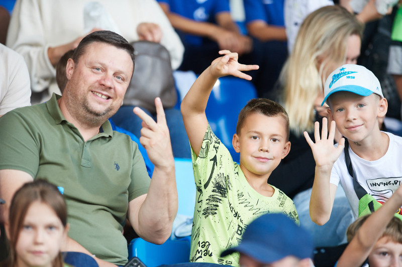 Болельщики на матче «Зенит» — «Флуминенсе»