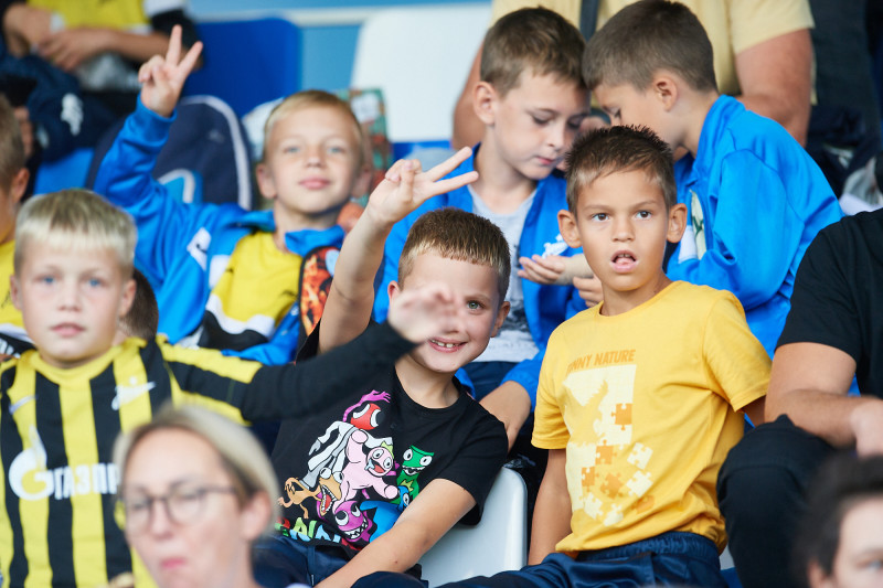 Болельщики на матче «Зенит» — «Флуминенсе»