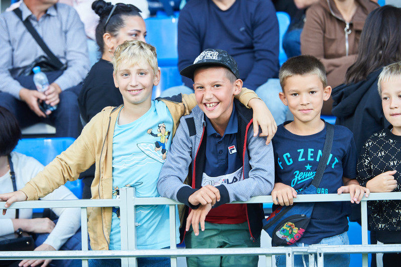 Болельщики на матче «Зенит» — «Флуминенсе»