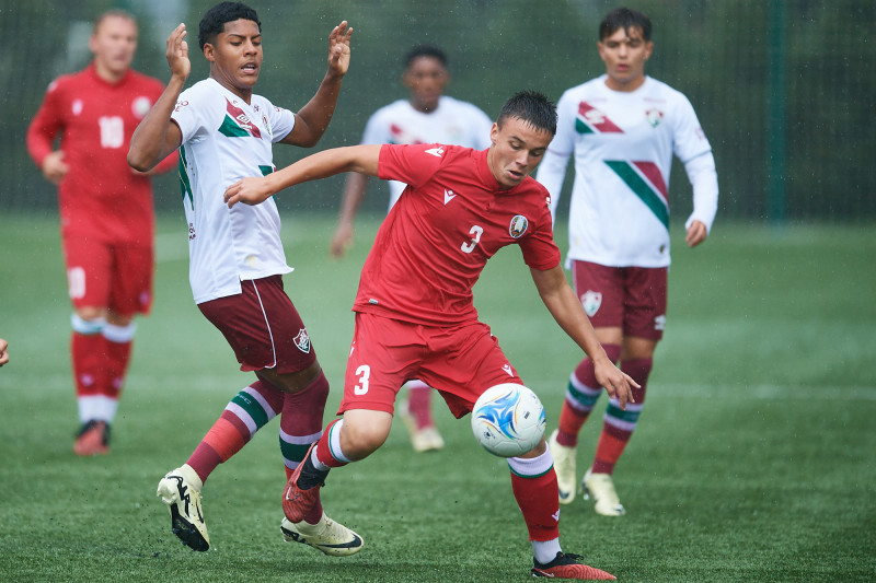 XVII международный юношеский турнир памяти Ю. А. Морозова. «Флуминенсе» — Сборная Беларуси.