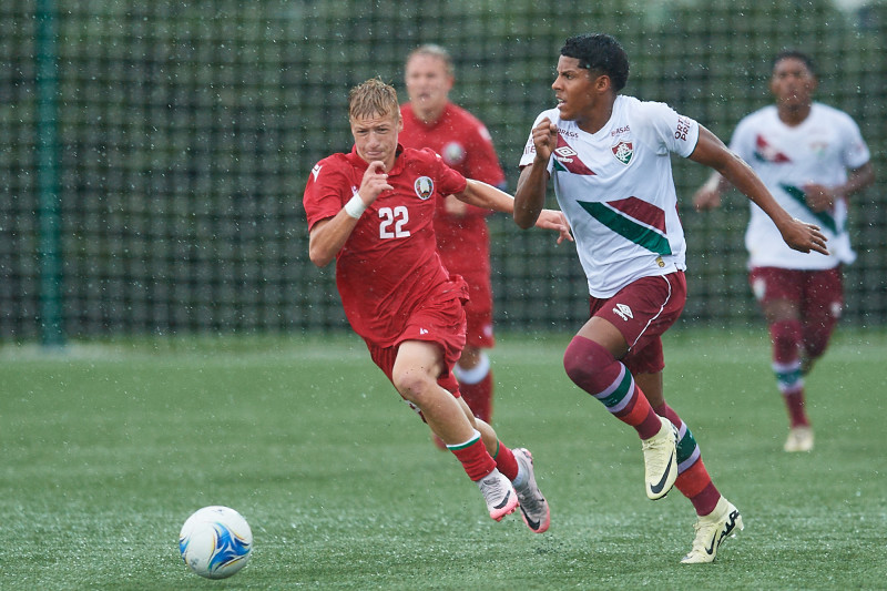 XVII международный юношеский турнир памяти Ю. А. Морозова. «Флуминенсе» — Сборная Беларуси.