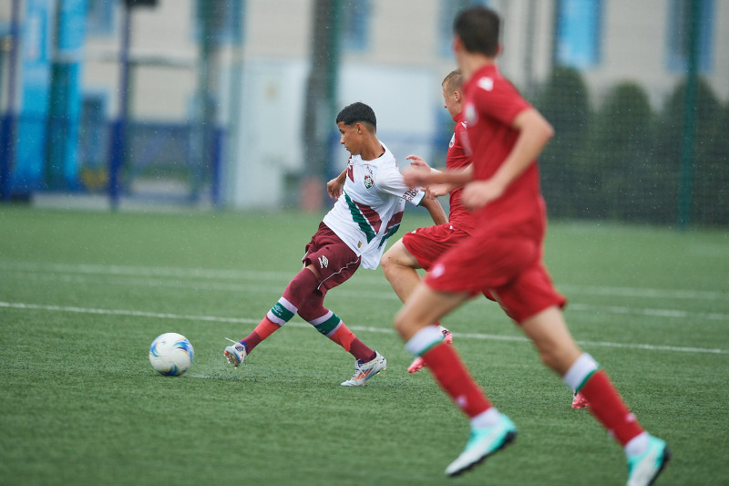 XVII международный юношеский турнир памяти Ю. А. Морозова. «Флуминенсе» — Сборная Беларуси.