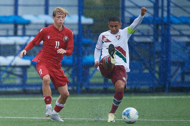 XVII международный юношеский турнир памяти Ю. А. Морозова. «Флуминенсе» — Сборная Беларуси.