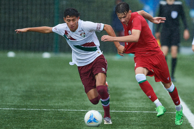 XVII международный юношеский турнир памяти Ю. А. Морозова. «Флуминенсе» — Сборная Беларуси.