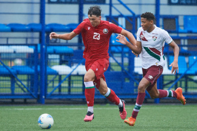 XVII международный юношеский турнир памяти Ю. А. Морозова. «Флуминенсе» — Сборная Беларуси.