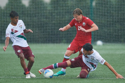 XVII международный юношеский турнир памяти Ю. А. Морозова. «Флуминенсе» — Сборная Беларуси.