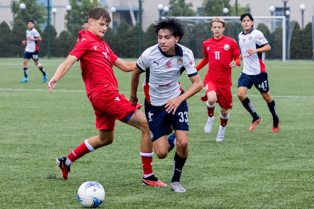 XVII международный юношеский турнир памяти Ю. А. Морозова. Сборная Беларуси — «Депортиво Гвадалахара»