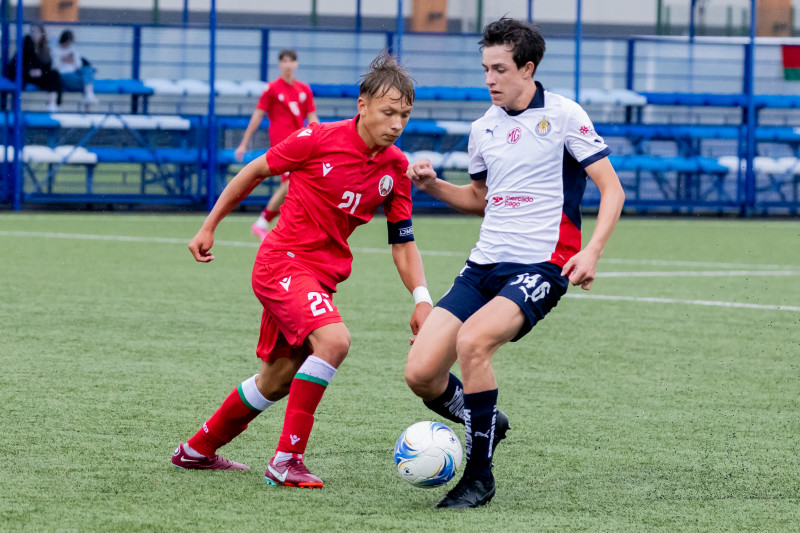 XVII международный юношеский турнир памяти Ю. А. Морозова. Сборная Беларуси — «Депортиво Гвадалахара»