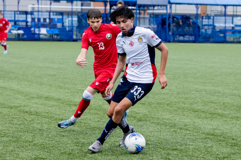 XVII международный юношеский турнир памяти Ю. А. Морозова. Сборная Беларуси — «Депортиво Гвадалахара»