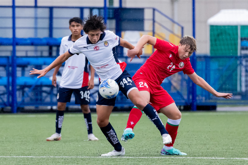 XVII международный юношеский турнир памяти Ю. А. Морозова. Сборная Беларуси — «Депортиво Гвадалахара»