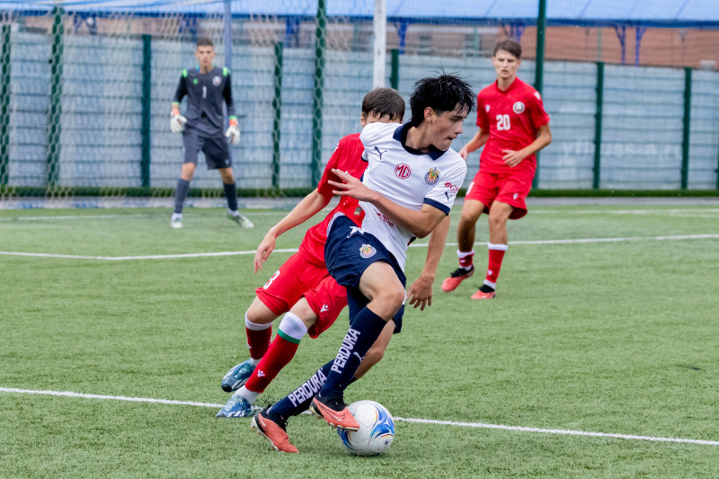 XVII международный юношеский турнир памяти Ю. А. Морозова. Сборная Беларуси — «Депортиво Гвадалахара»