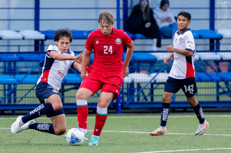 XVII международный юношеский турнир памяти Ю. А. Морозова. Сборная Беларуси — «Депортиво Гвадалахара»