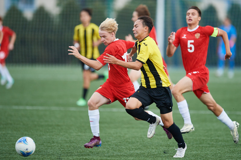 XVII международный юношеский турнир памяти Ю. А. Морозова. «Кайрат» — Сборная России.