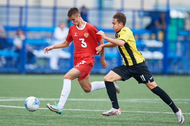 XVII международный юношеский турнир памяти Ю. А. Морозова. «Кайрат» — Сборная России.