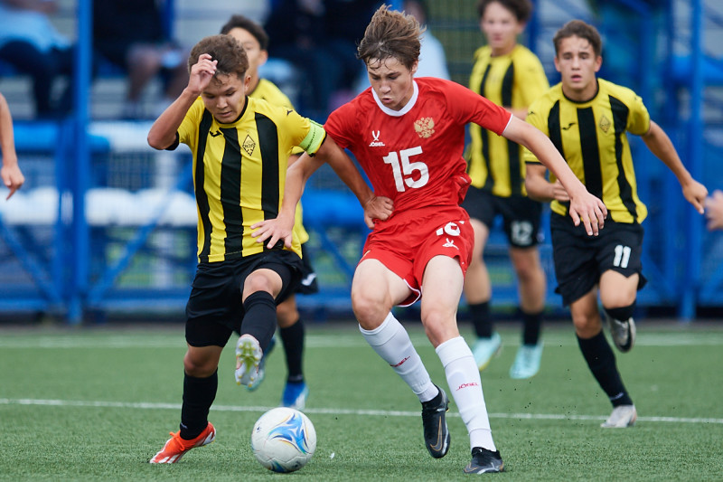 XVII международный юношеский турнир памяти Ю. А. Морозова. «Кайрат» — Сборная России.