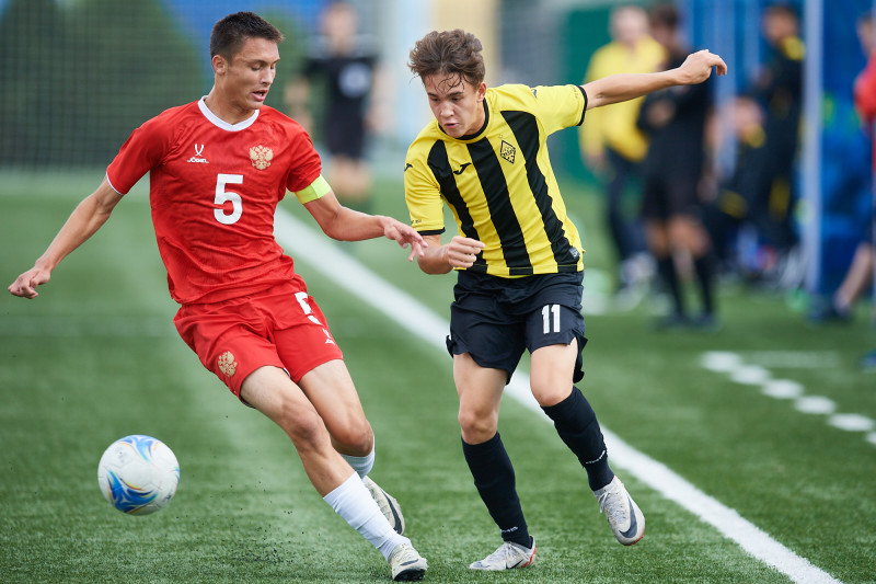 XVII международный юношеский турнир памяти Ю. А. Морозова. «Кайрат» — Сборная России.