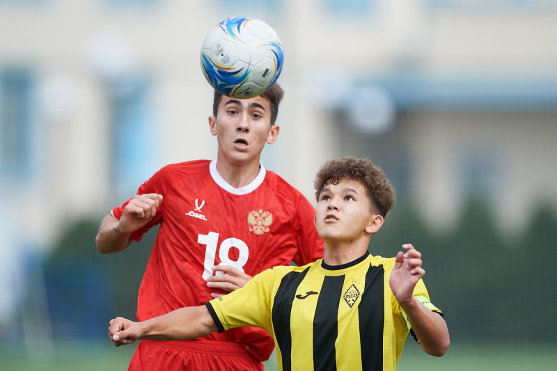 XVII международный юношеский турнир памяти Ю. А. Морозова. «Кайрат» — Сборная России.