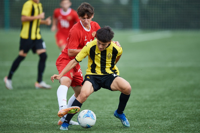 XVII международный юношеский турнир памяти Ю. А. Морозова. «Кайрат» — Сборная России.