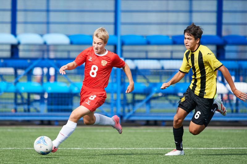 XVII международный юношеский турнир памяти Ю. А. Морозова. «Кайрат» — Сборная России.