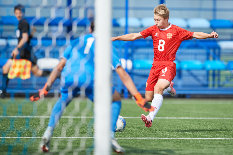 XVII международный юношеский турнир памяти Ю. А. Морозова. «Кайрат» — Сборная России.