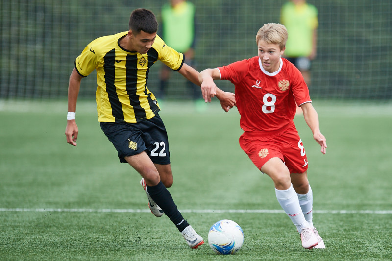 XVII международный юношеский турнир памяти Ю. А. Морозова. «Кайрат» — Сборная России.