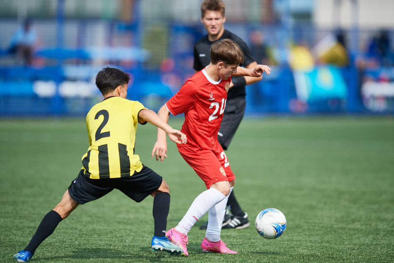 XVII международный юношеский турнир памяти Ю. А. Морозова. «Кайрат» — Сборная России.