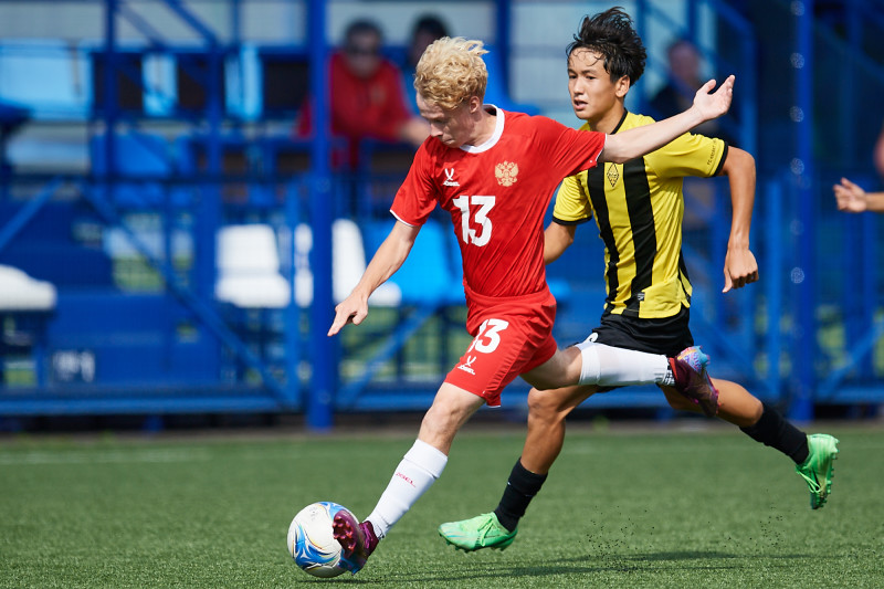 XVII международный юношеский турнир памяти Ю. А. Морозова. «Кайрат» — Сборная России.