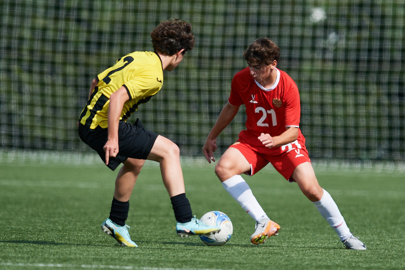 XVII международный юношеский турнир памяти Ю. А. Морозова. «Кайрат» — Сборная России.
