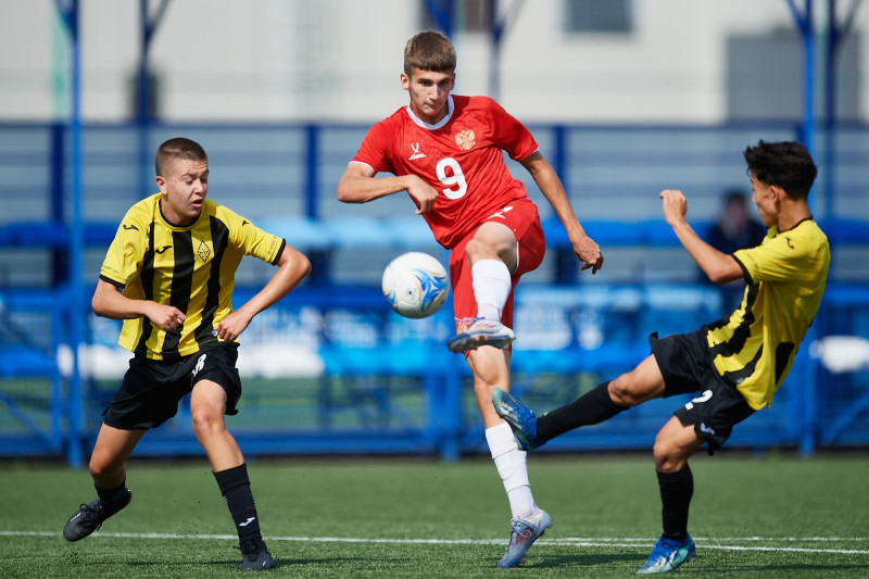 XVII международный юношеский турнир памяти Ю. А. Морозова. «Кайрат» — Сборная России.