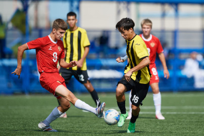 XVII международный юношеский турнир памяти Ю. А. Морозова. «Кайрат» — Сборная России.