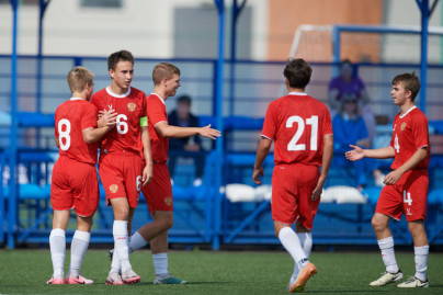 XVII международный юношеский турнир памяти Ю. А. Морозова. «Кайрат» — Сборная России.