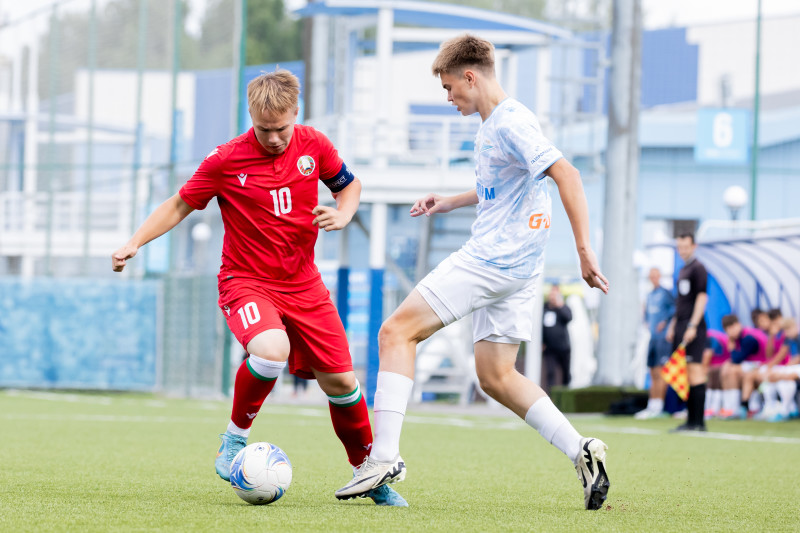 XVII международный юношеский турнир памяти Ю. А. Морозова. Сборная Беларуси —  ФК «Зенит».