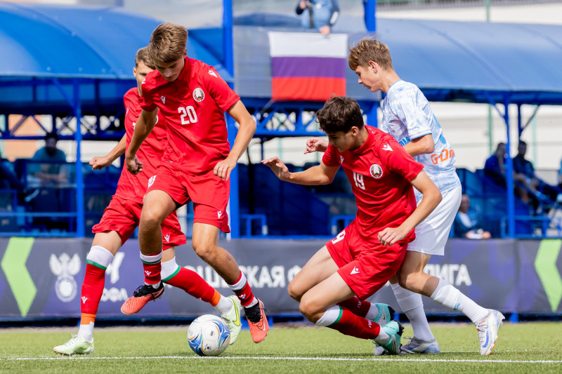 XVII международный юношеский турнир памяти Ю. А. Морозова. Сборная Беларуси —  ФК «Зенит».