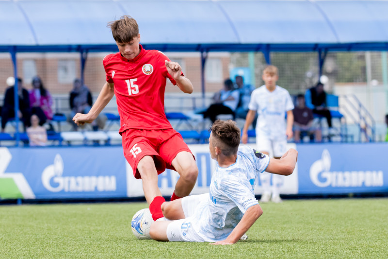 XVII международный юношеский турнир памяти Ю. А. Морозова. Сборная Беларуси —  ФК «Зенит».